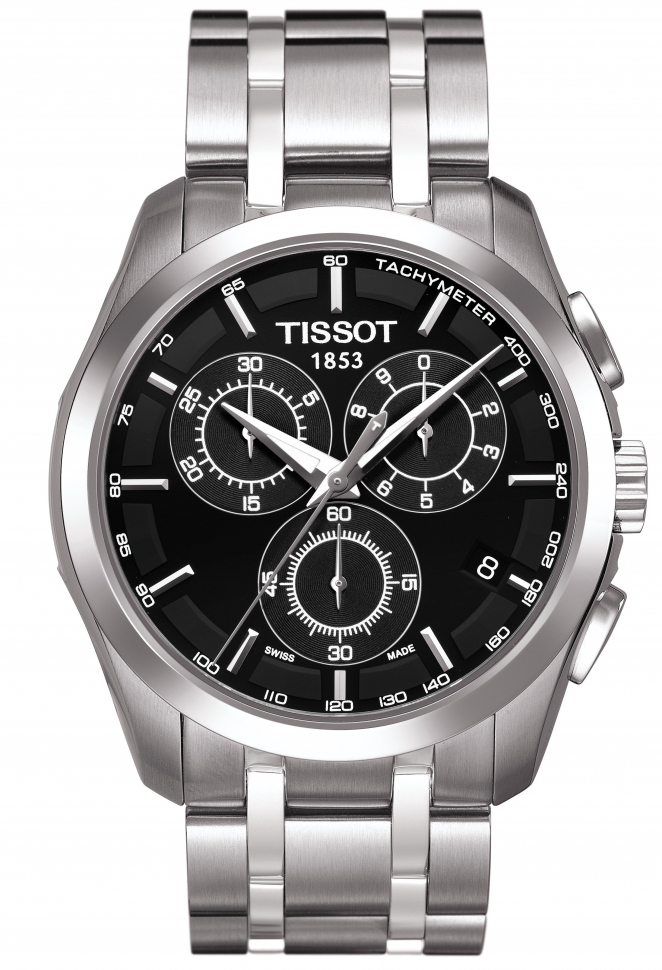 

Наручные часы Tissot Couturier Chronograph T035.617.11.051.00, T0356171105100