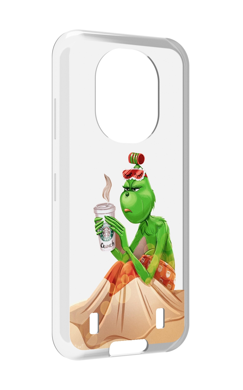 

Чехол MyPads Гринч-в-платье для Oukitel WP16, Прозрачный, Tocco