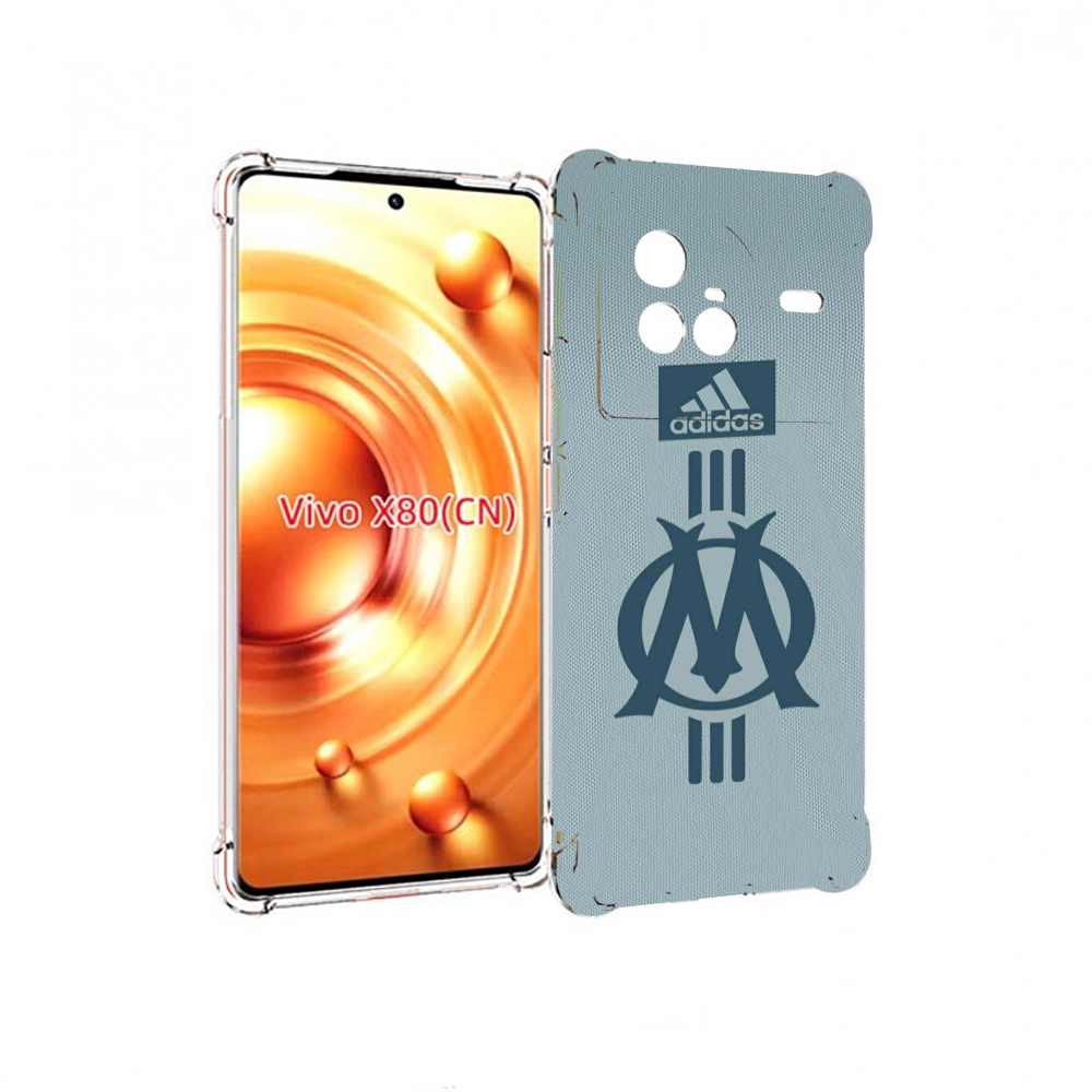 

Чехол Mypads Фк Марсель Для Vivo X80, Прозрачный, Tocco