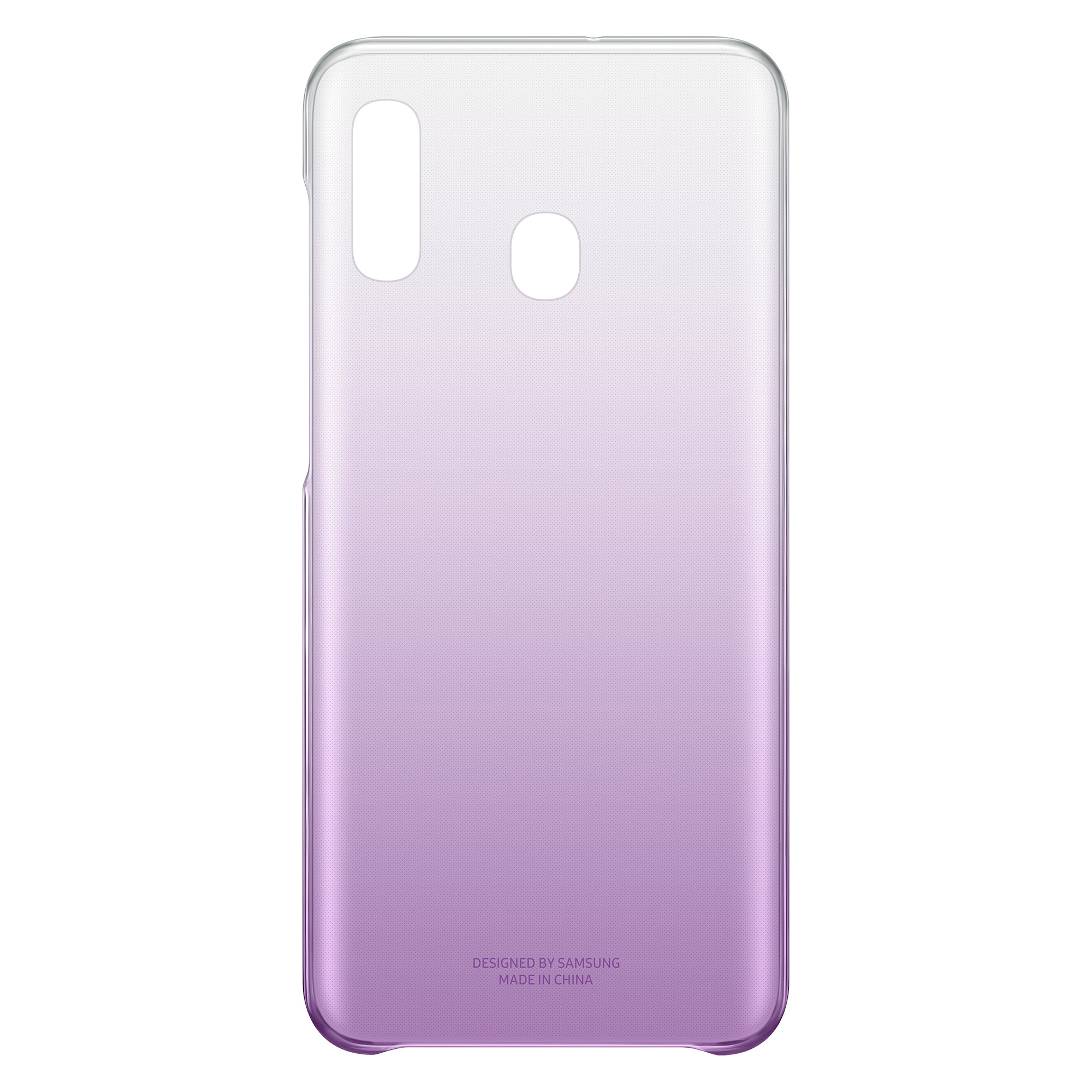 

Чехол-накладка Gradation Cover для Galaxy A20, фиолетовый, Прозрачный, Gradation Cover