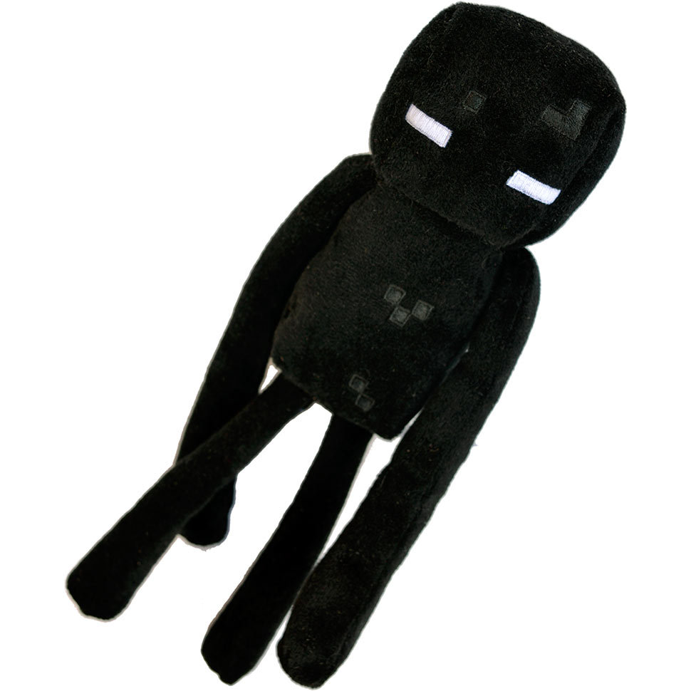 фото Плюшевая игрушка lele эндермен из майнкраф