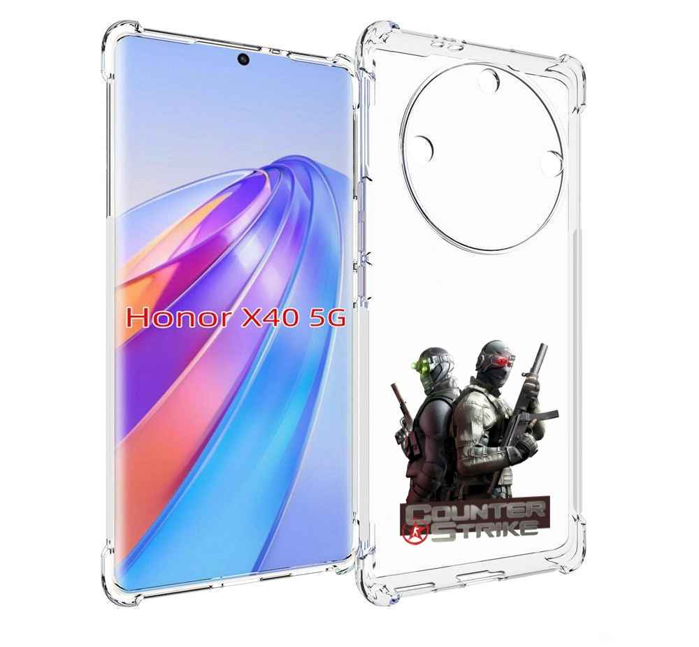 

Чехол MyPads КС для Honor X40, Прозрачный, Tocco
