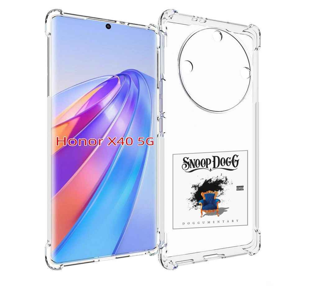 

Чехол MyPads Snoop Dogg DOGGUMENTARY для Honor X40, Прозрачный, Tocco