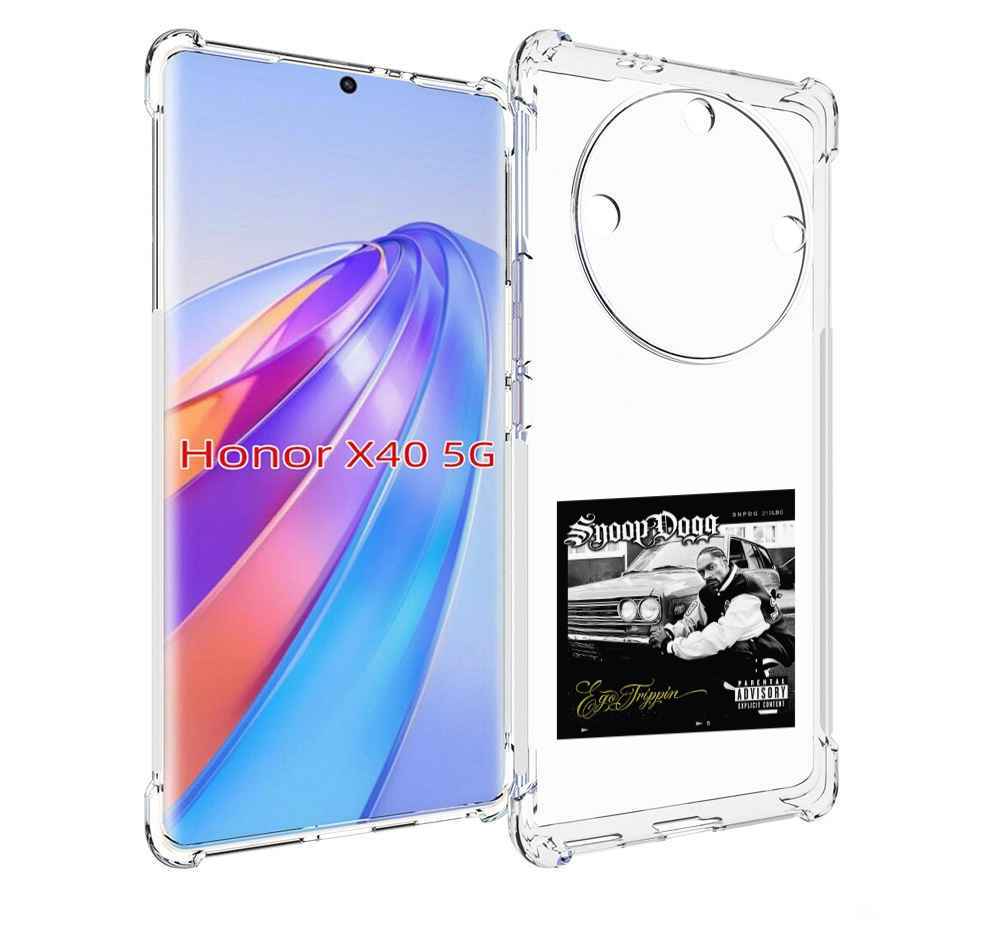 

Чехол MyPads Snoop Dogg EGO TRIPPIN’ для Honor X40, Прозрачный, Tocco