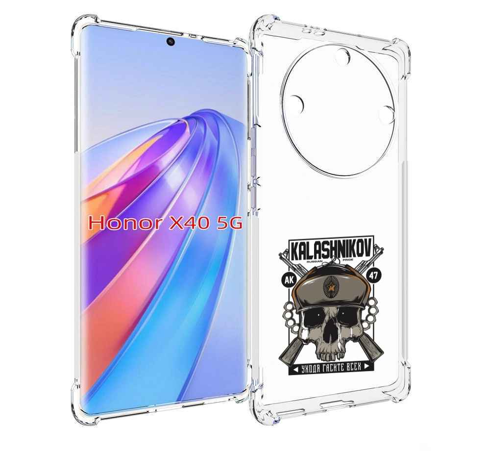 

Чехол MyPads Калашников для Honor X40, Прозрачный, Tocco