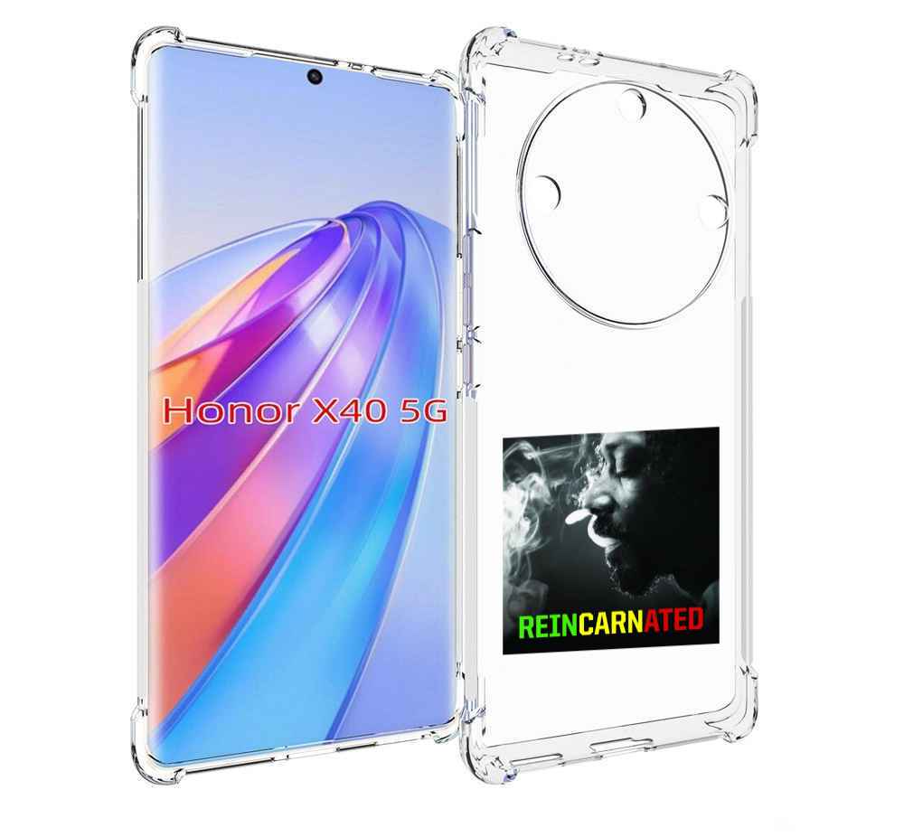 

Чехол MyPads Snoop Dogg REINCARNATED для Honor X40, Прозрачный, Tocco