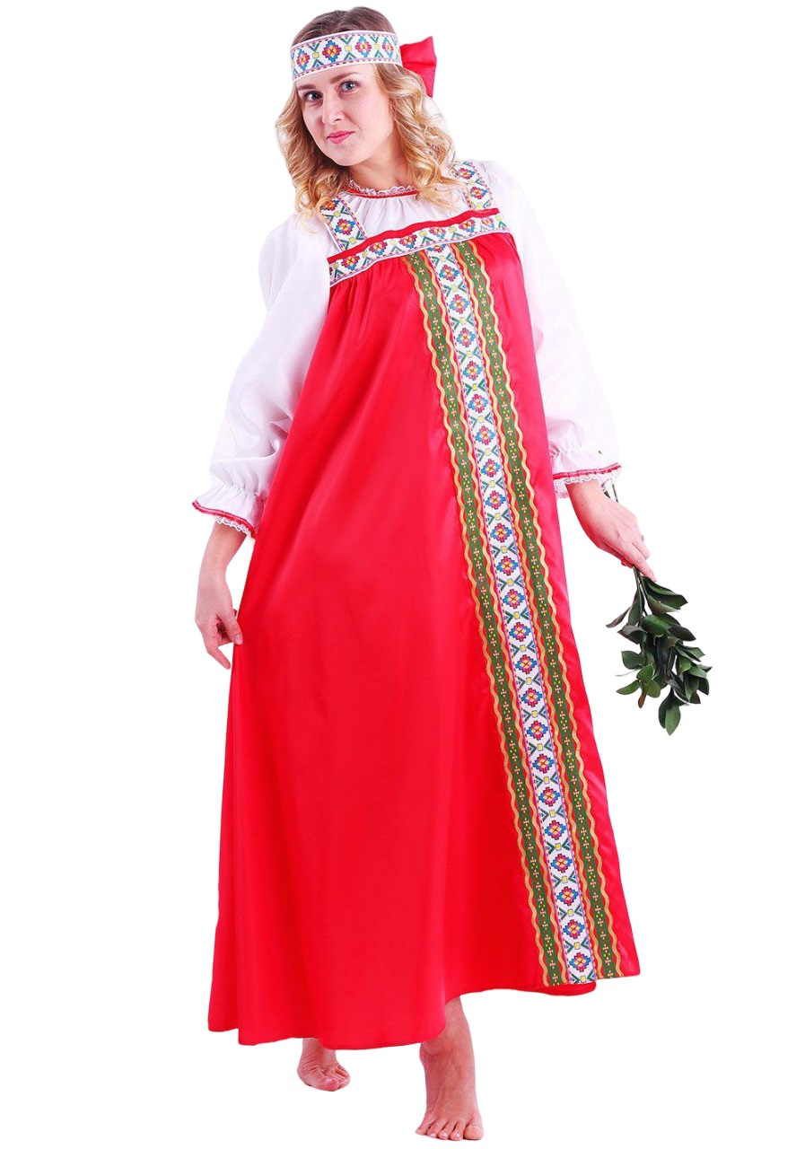 

Костюм "Марья Искусница" (Цв: Красный Размер: 48), PU-5003