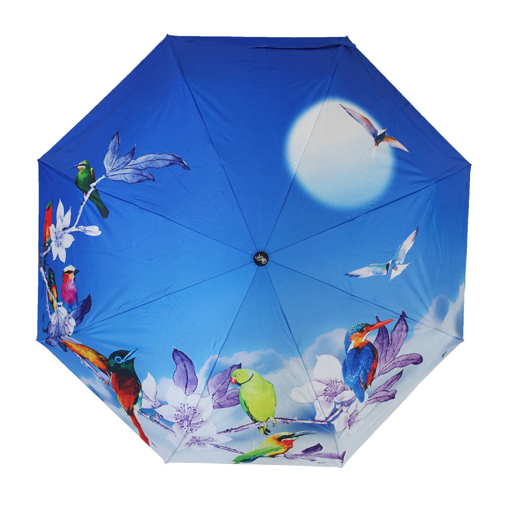 Зонт складной женский автоматический Wrapper Rain WR05390899 синий