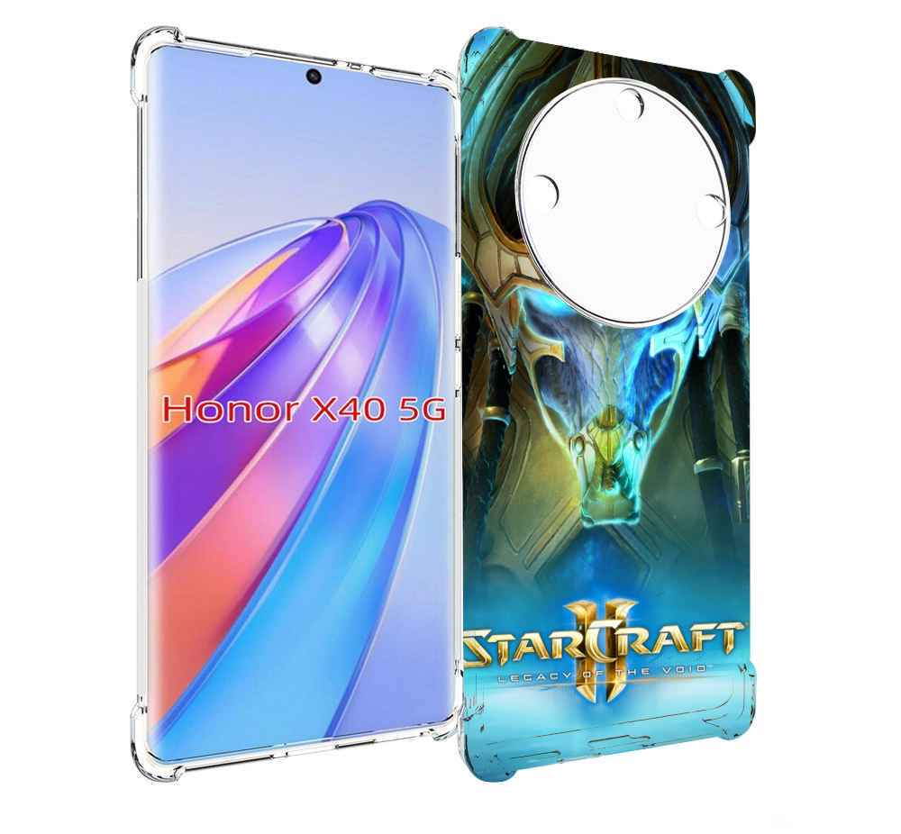 

Чехол MyPads StarCraft II Legacy of the Void для Honor X40, Прозрачный, Tocco