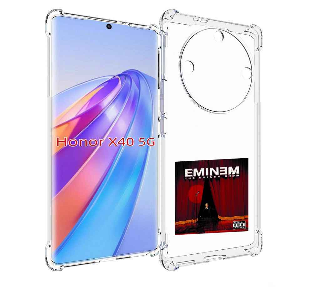 

Чехол MyPads THE EMINEM SHOW для Honor X40, Прозрачный, Tocco