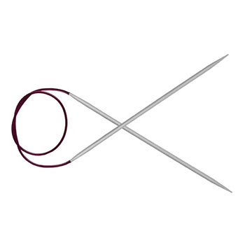 

Спицы для вязания Knit Pro круговые, алюминий Basix Aluminum 3,5мм, 120см, арт.45354, Серый, Basix Aluminum