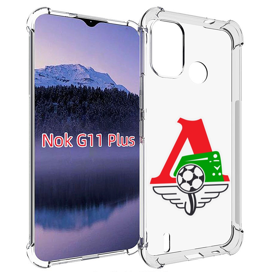 

Чехол MyPads фк локомотив москва мужской для Nokia G11 Plus, Прозрачный, Tocco