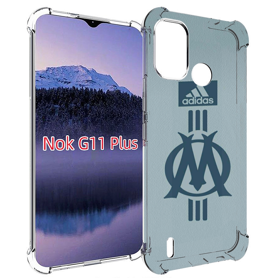 

Чехол MyPads фк марсель для Nokia G11 Plus, Прозрачный, Tocco