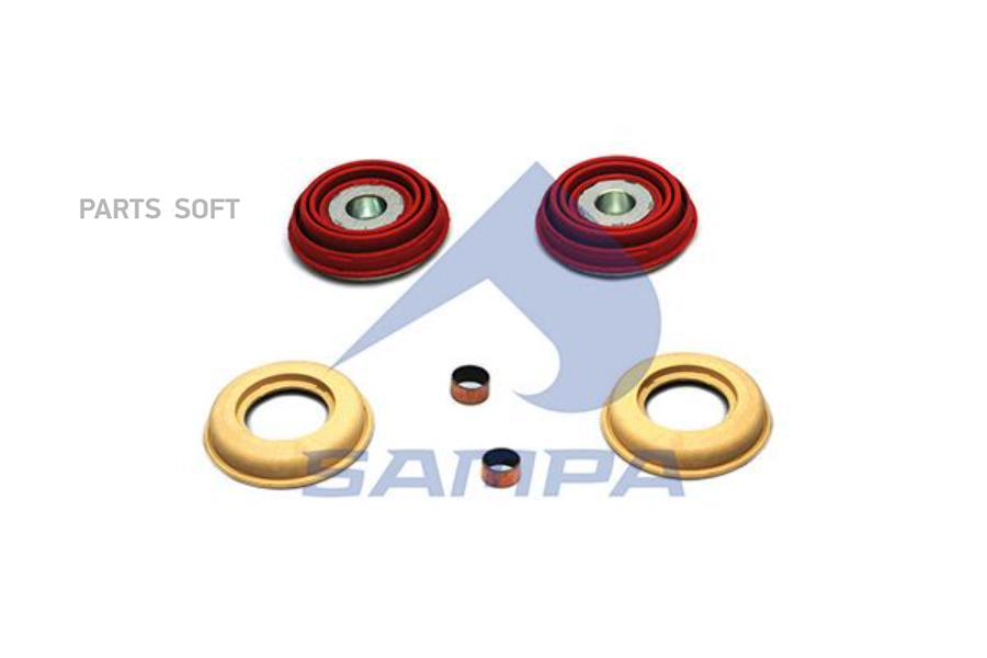 

SAMPA 095524 SA095.524_р/к диск.тормоза!=K001300(рм) 2пятака D69 с буртиком,2манжеты бел,2