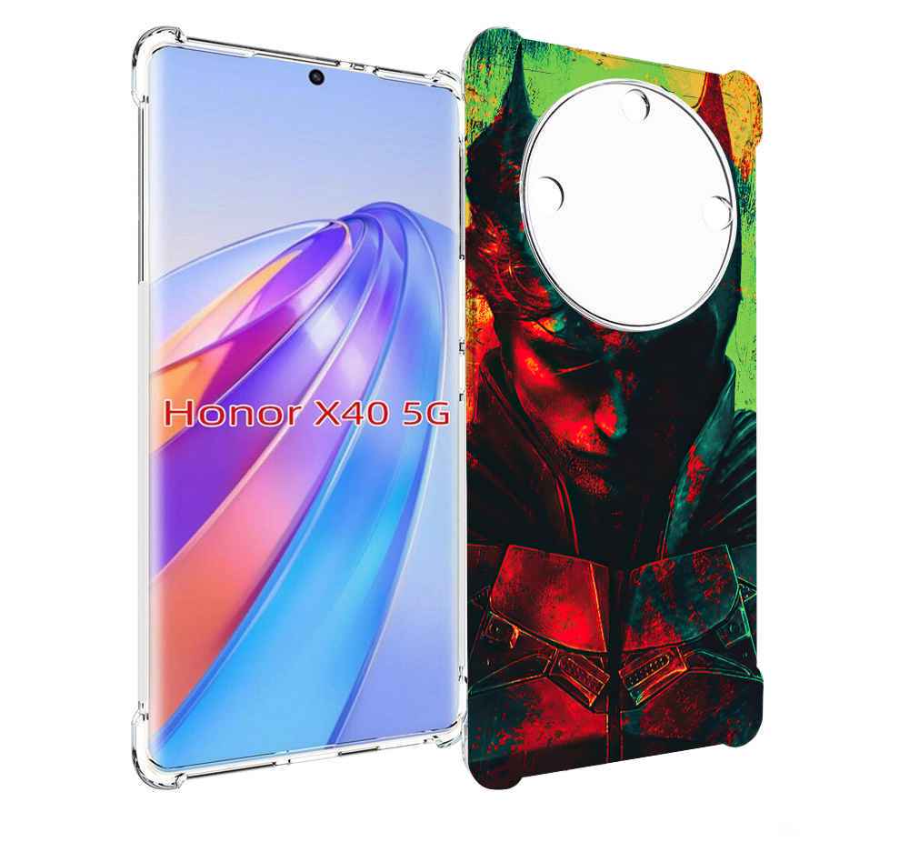 

Чехол MyPads The Batman для Honor X40, Прозрачный, Tocco