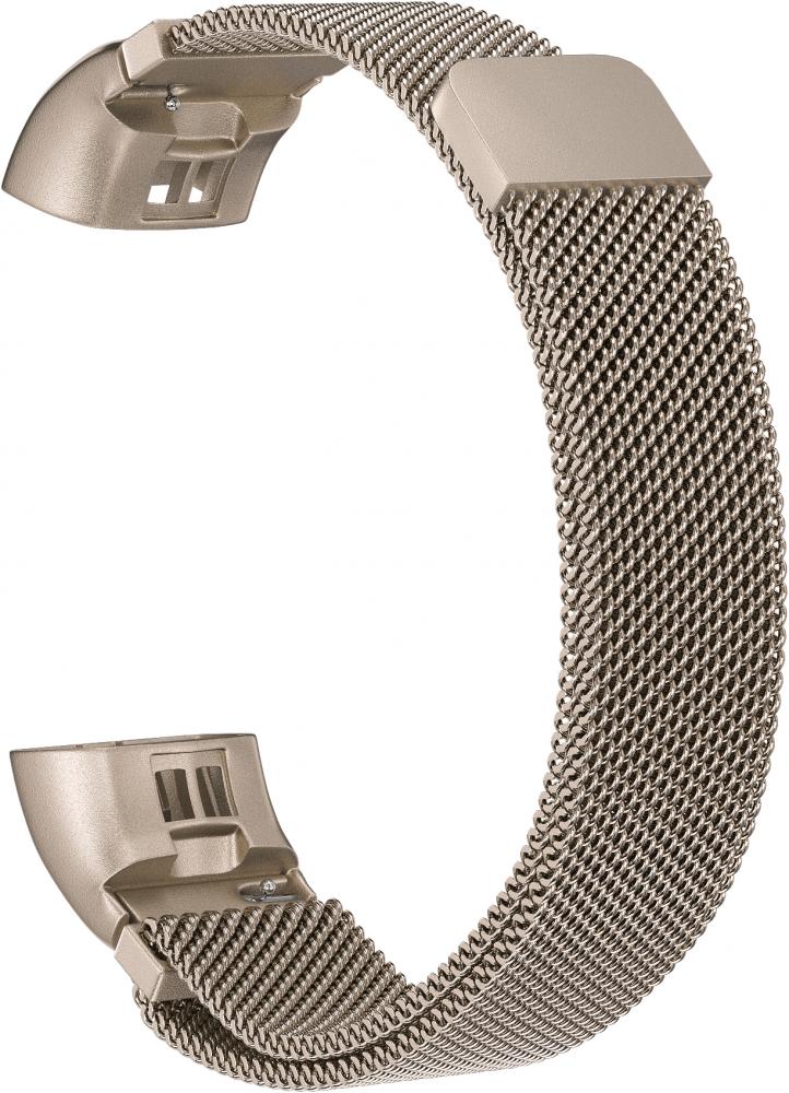 

Ремешок металлический GSMIN Milanese Loop для фитнес браслета Honor Band 4 (Шампань), Ремешок металлический GSMIN Milanese Loop для фитнес браслета Honor Band 4