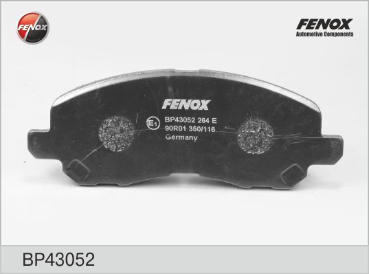 

Тормозные колодки FENOX передние для Mitsubishi Galant VI 99-04, Lancer 03- BP43052