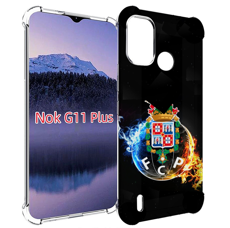 

Чехол MyPads фк порту для Nokia G11 Plus, Прозрачный, Tocco