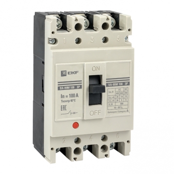 Выключатель автоматический 3п 100/100А 35кА ВА-99М PROxima EKF mccb99-100-100m ( 1шт. )