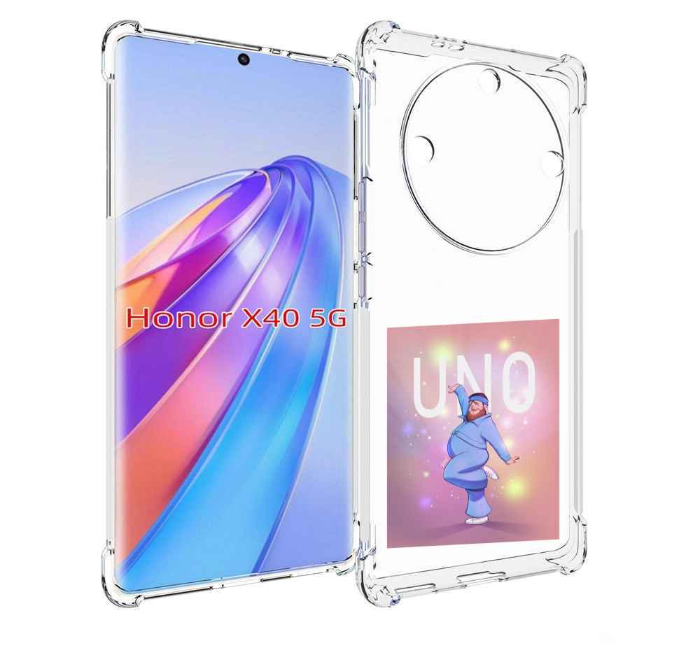 

Чехол MyPads UNO-танцор для Honor X40, Прозрачный, Tocco