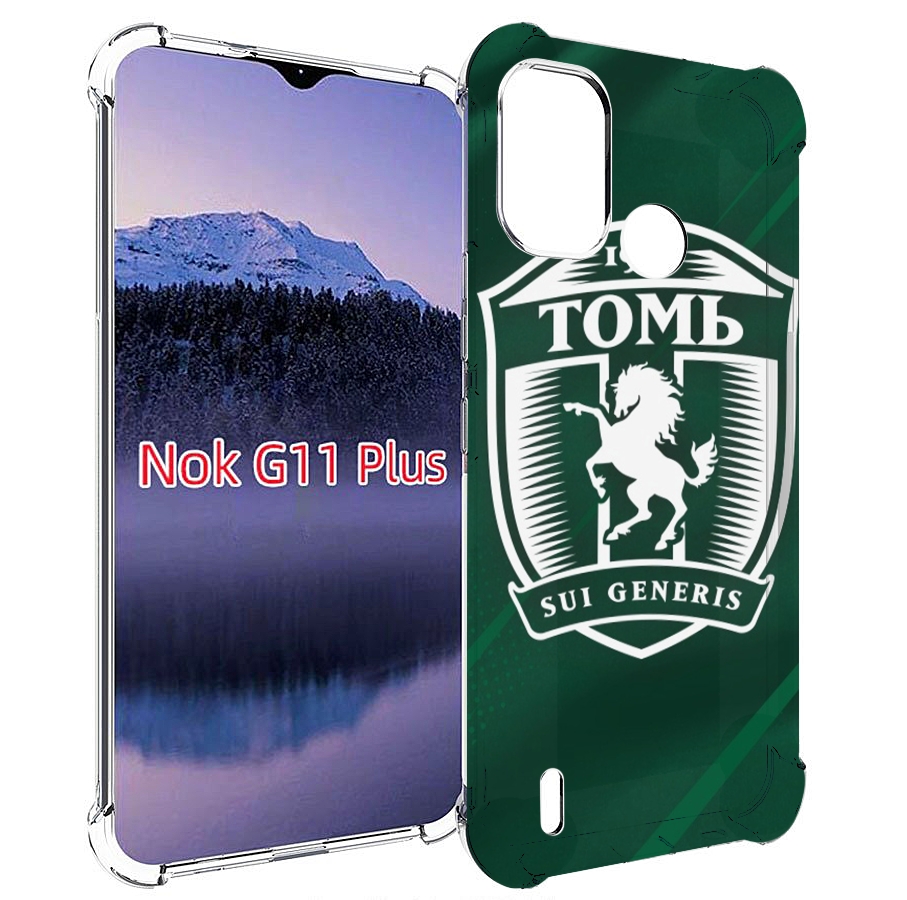 

Чехол MyPads фк томь томск для Nokia G11 Plus, Прозрачный, Tocco