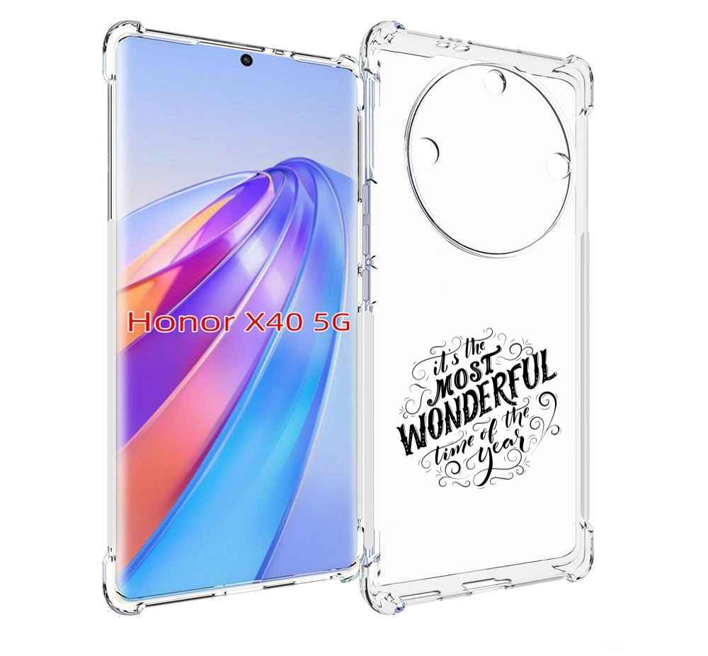 

Чехол MyPads Wonderful для Honor X40, Прозрачный, Tocco