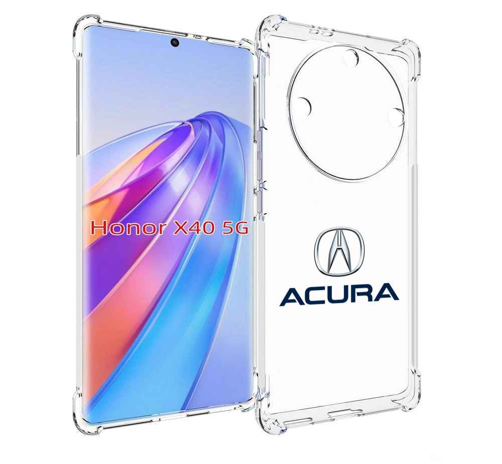 

Чехол MyPads acura-2 для Honor X40, Прозрачный, Tocco