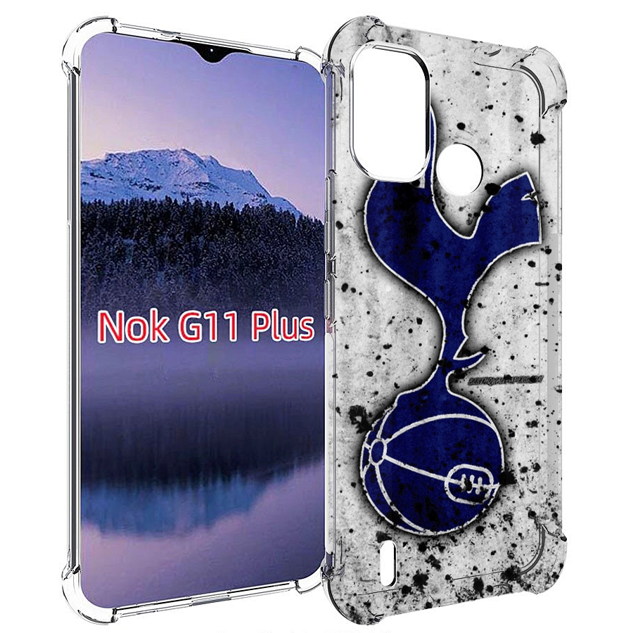 

Чехол MyPads фк тоттенхэм лондон для Nokia G11 Plus, Прозрачный, Tocco