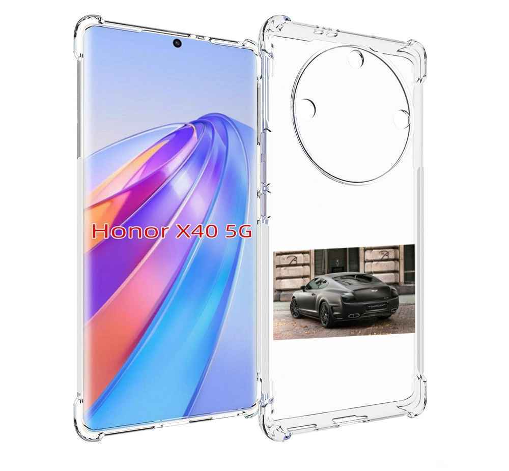 

Чехол MyPads bentley 1 мужской для Honor X40, Прозрачный, Tocco