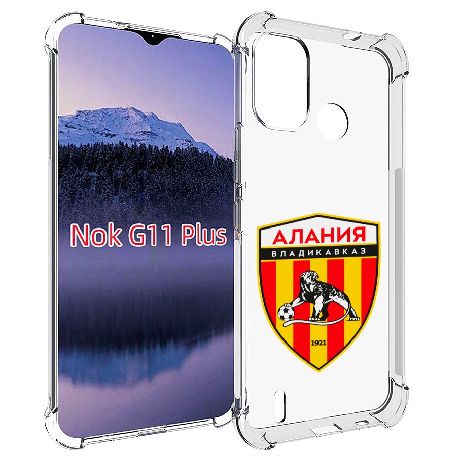 

Чехол MyPads фк-алания-2 для Nokia G11 Plus, Прозрачный, Tocco