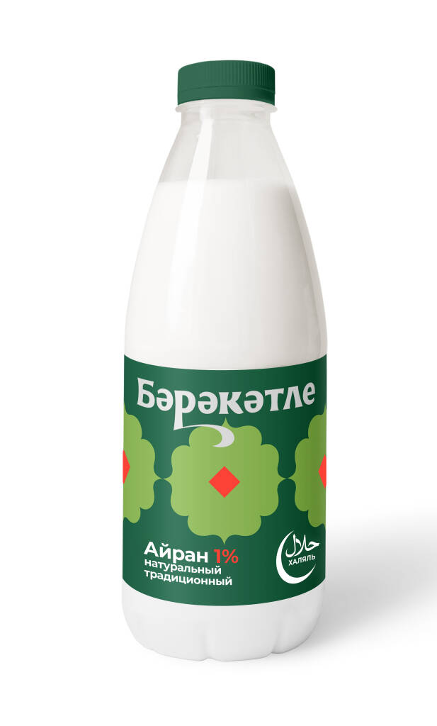 

Айран Бэрэкэтле 1% 1 л