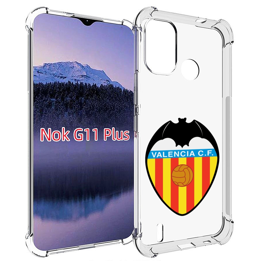 

Чехол MyPads фк-валенсия-2 для Nokia G11 Plus, Прозрачный, Tocco