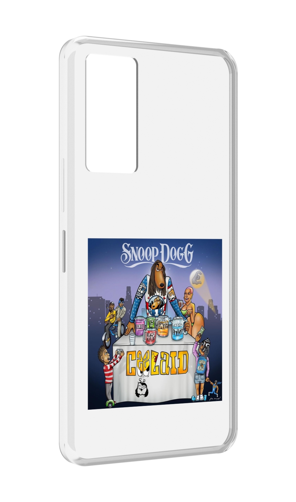 

Чехол MyPads Snoop Dogg COOLAID для Infinix Note 11, Прозрачный, Tocco