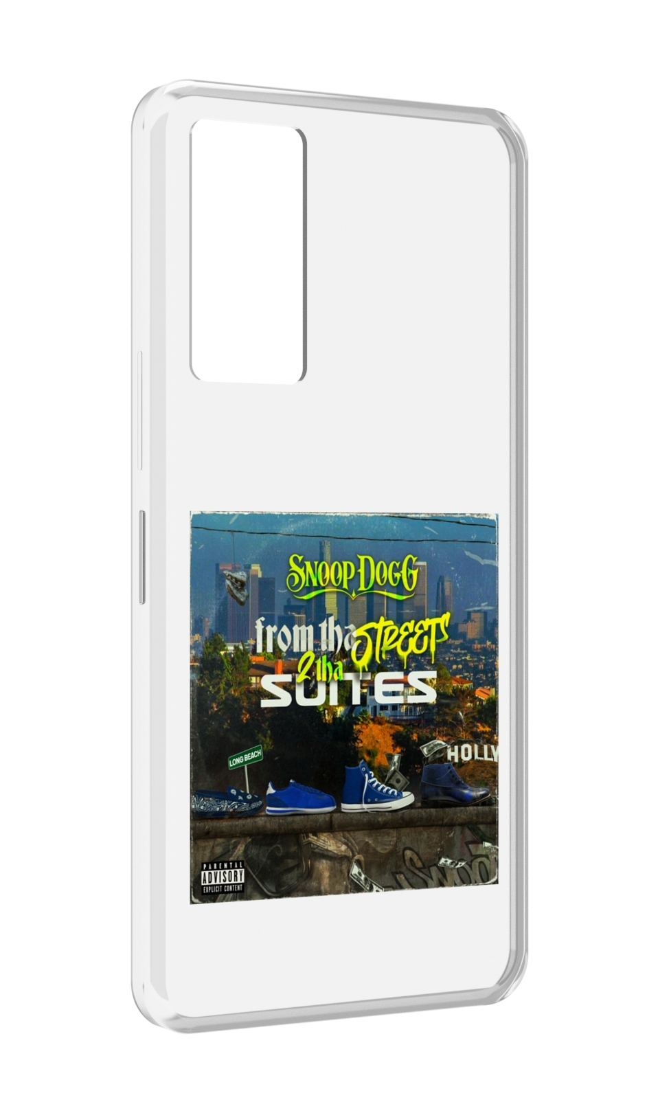 

Чехол MyPads Snoop Dogg FROM THE STREET 2 THA SUITES для Infinix Note 11, Прозрачный, Tocco