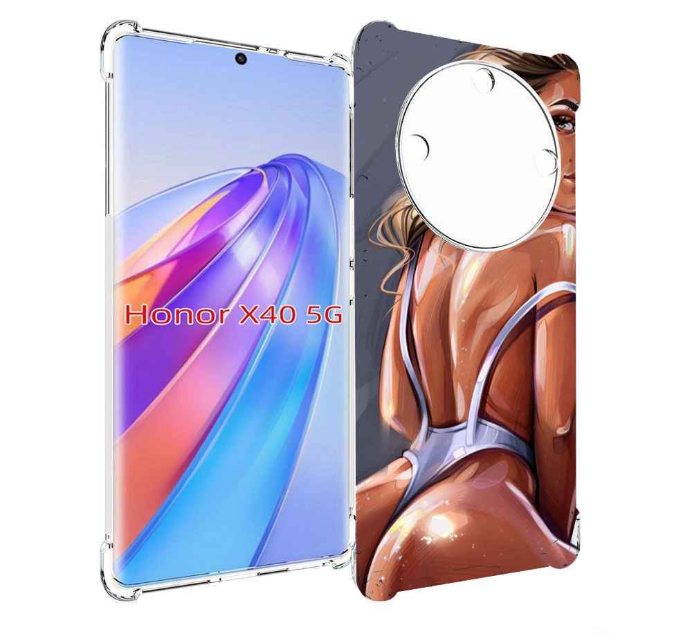 

Чехол MyPads craigos-art для Honor X40, Прозрачный, Tocco