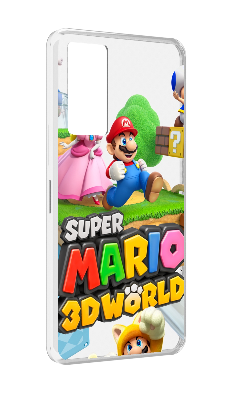 

Чехол MyPads Super Mario 3D World для Infinix Note 11, Прозрачный, Tocco
