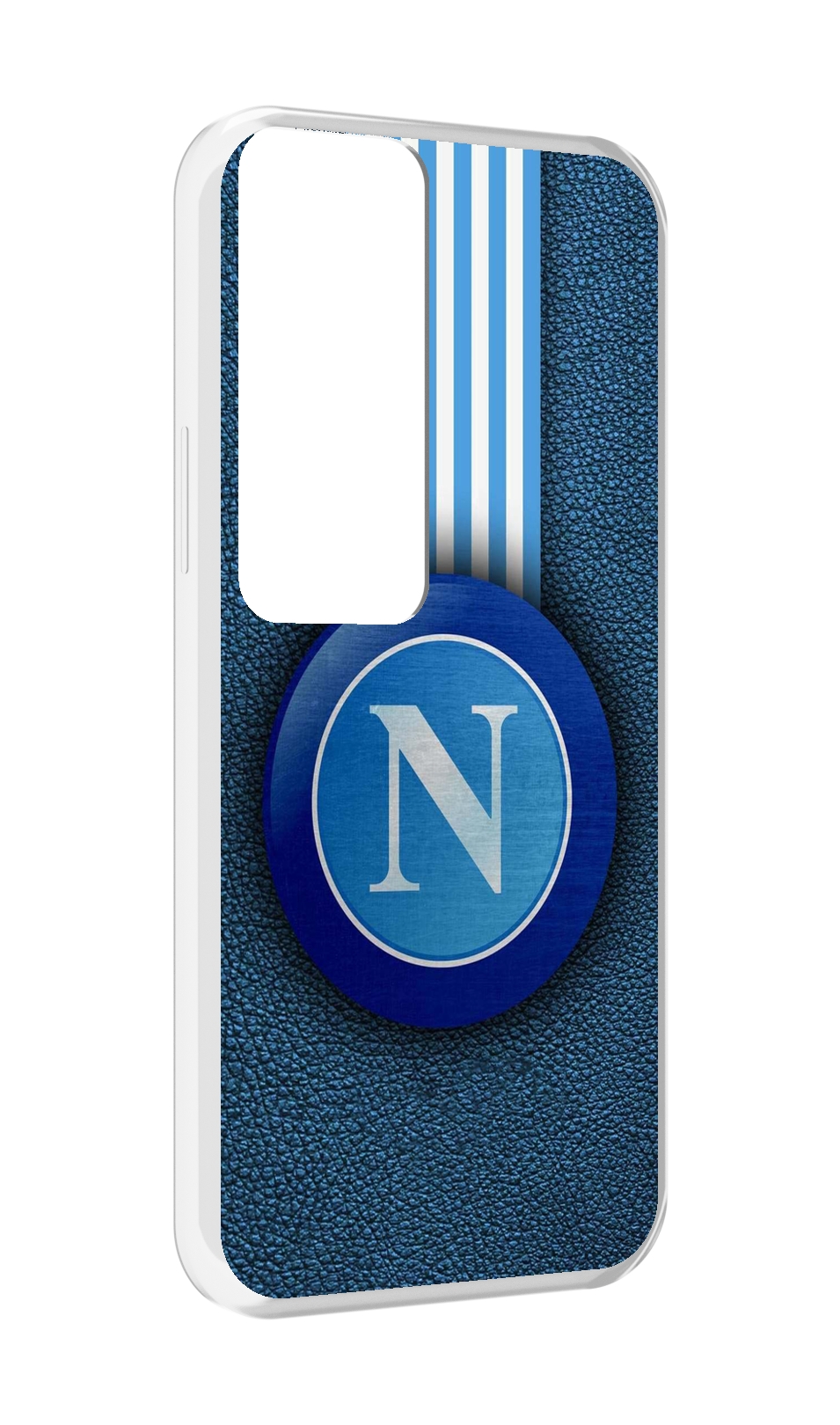 

Чехол MyPads фк наполи мужской для Tecno Pova Neo 2, Прозрачный, Tocco