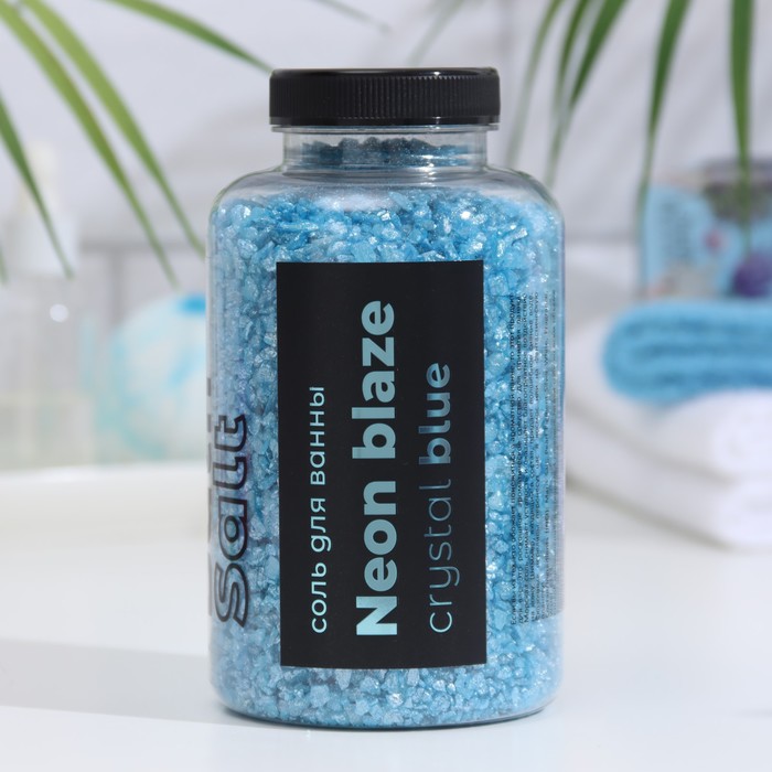 

Соль для ванны Neon Blaze, Crystal blue, 500 г
