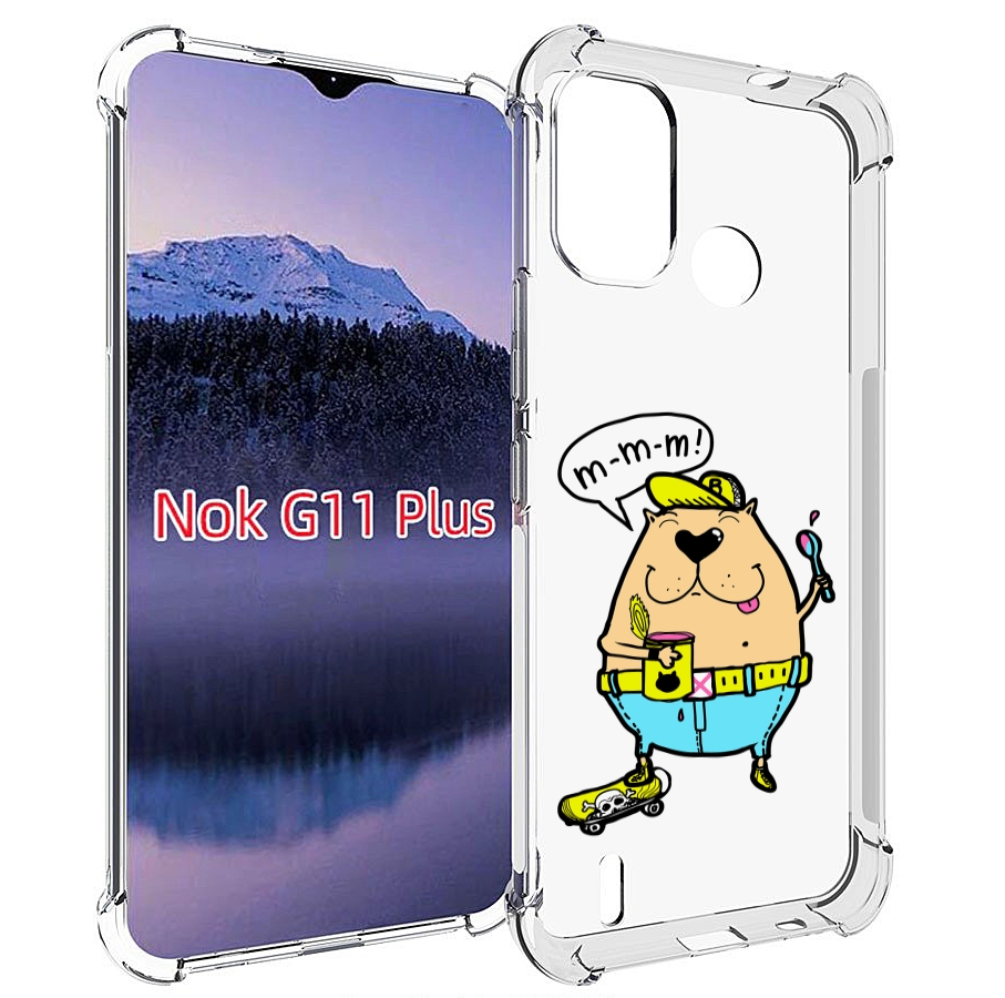 

Чехол MyPads Бобр для Nokia G11 Plus, Прозрачный, Tocco
