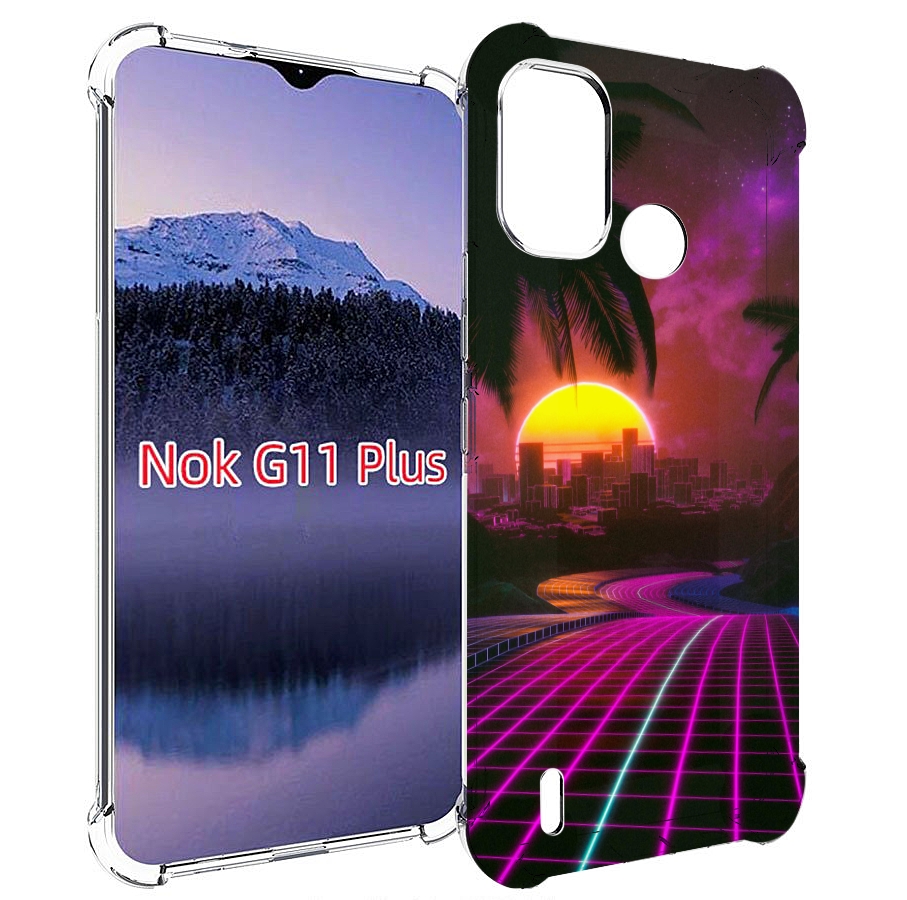 

Чехол MyPads хотлайнмайами 2 для Nokia G11 Plus, Прозрачный, Tocco