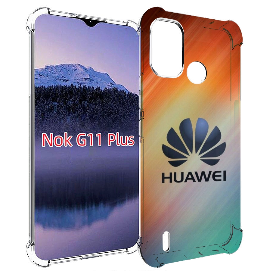 

Чехол MyPads хуавей на фоне сияния для Nokia G11 Plus, Прозрачный, Tocco
