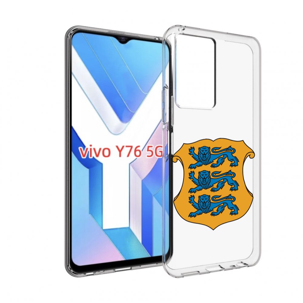

Чехол MyPads герб-эстонии для Vivo Y76 5G, Прозрачный, Tocco