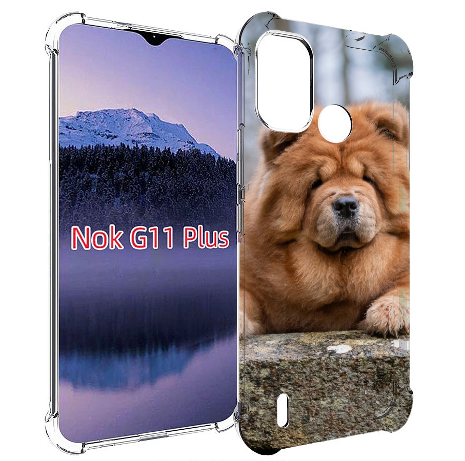

Чехол MyPads чау чау для Nokia G11 Plus, Прозрачный, Tocco