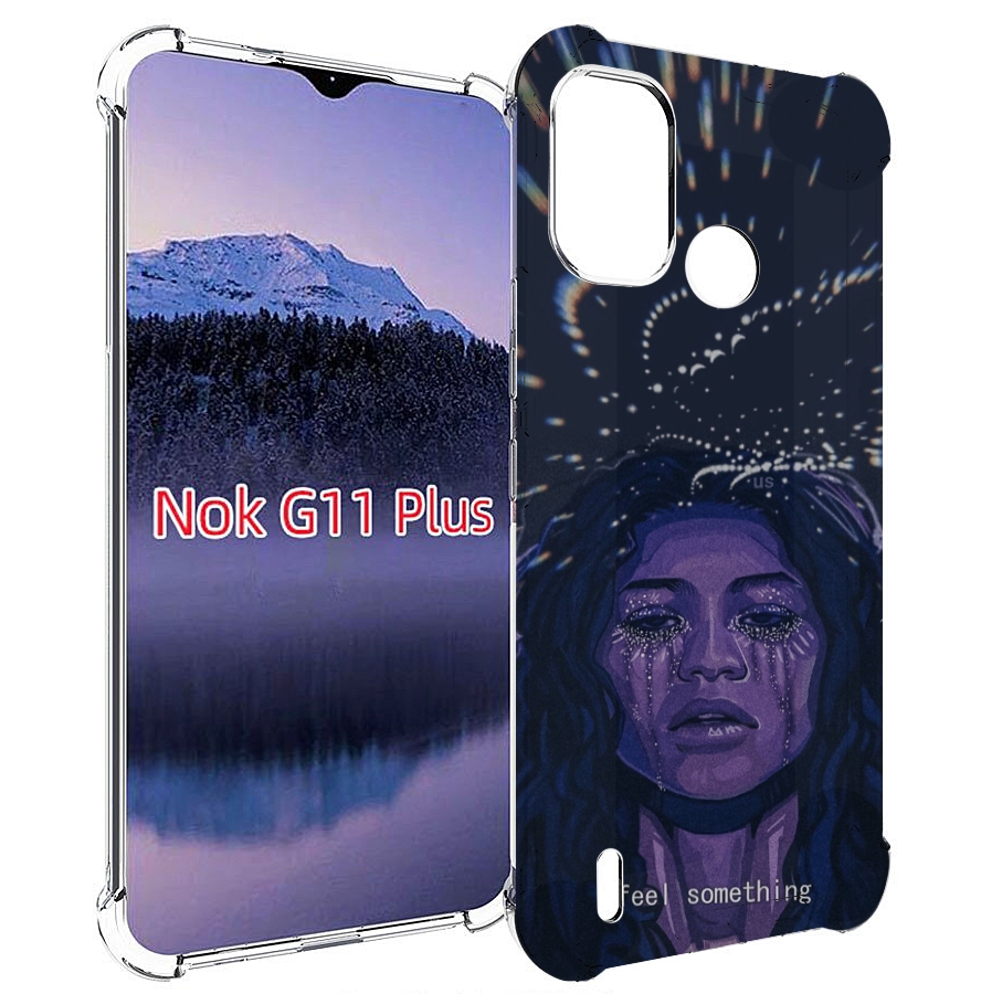 

Чехол MyPads чувствую себя непонятно женский для Nokia G11 Plus, Прозрачный, Tocco