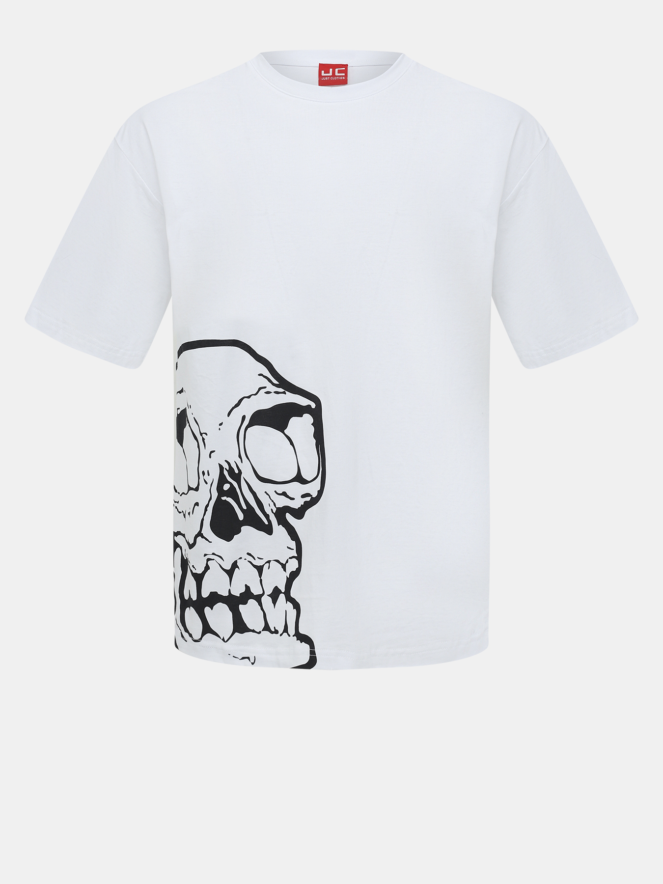 

Футболка мужская Just Clothes 000000437 белая 54 RU, Белый, 000000437