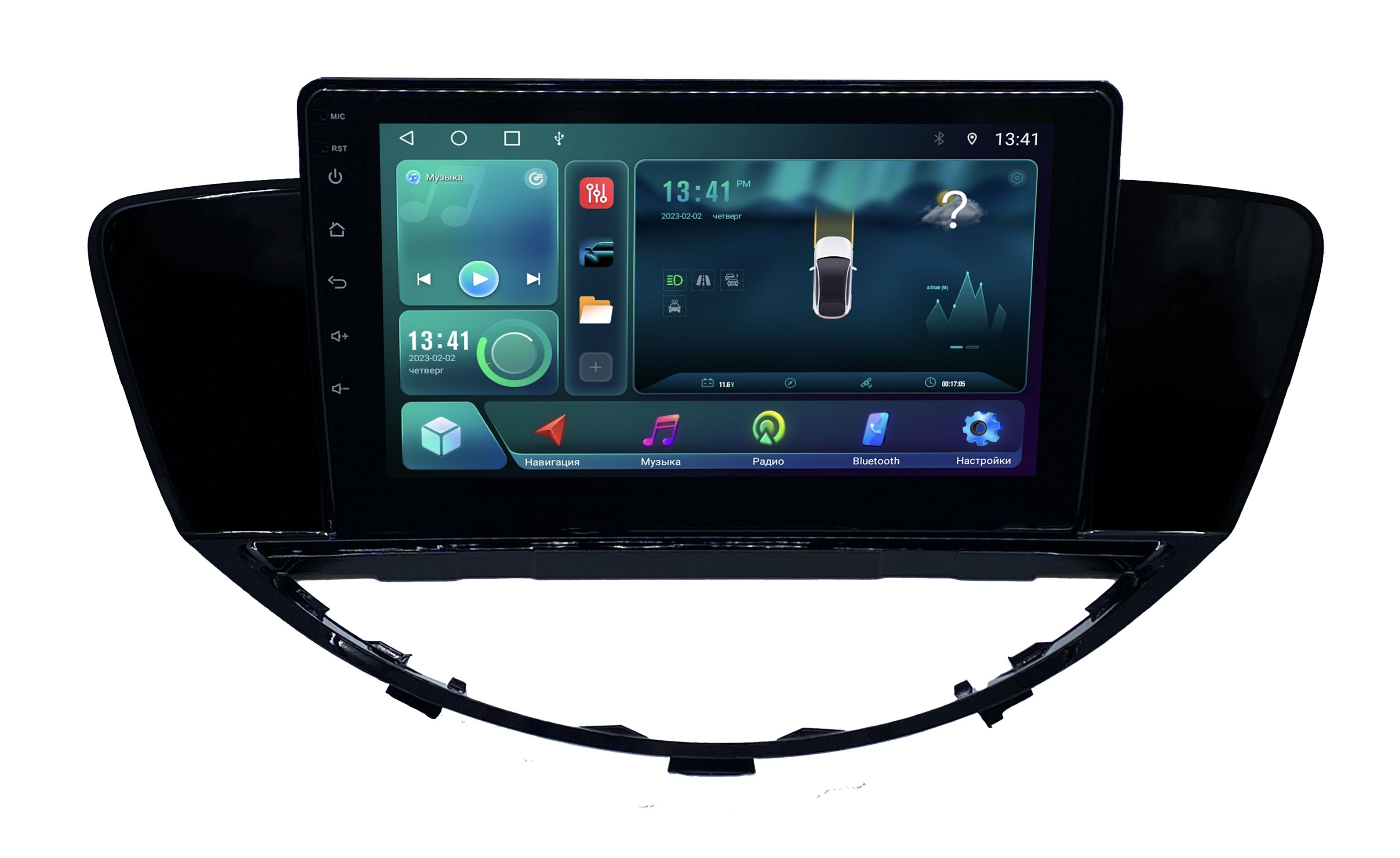 Штатная магнитола Zenith Subaru Tribeca WXWX рест 2004-2014 Android 12 464 GB 3242500₽