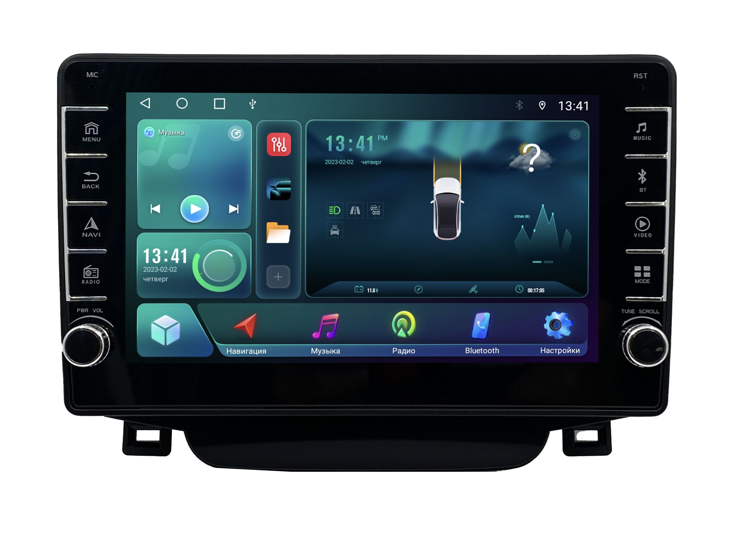 Штатная магнитола Zenith Hyundai i30 - 2 2 рест 2012-2017 Android 12 464 GB с 3254900₽