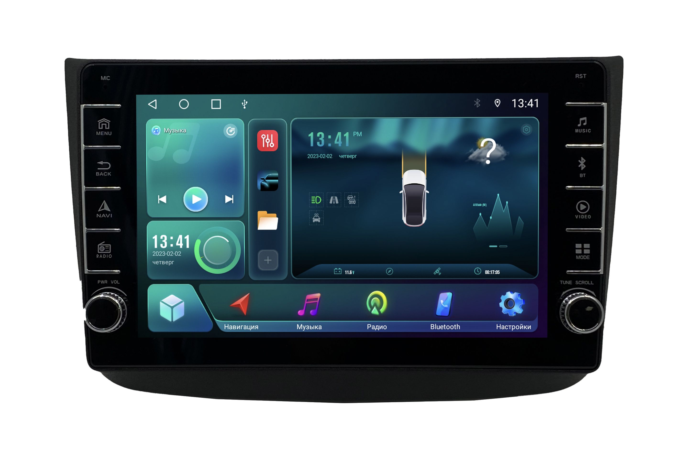 Штатная магнитола Zenith Mercedes-Benz Viano W639 2003-2015 Android 12 464 GB с 3481700₽