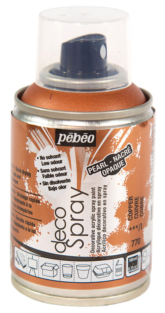 Pebeo decoSpray, (аэрозоль), 100 мл, под медь