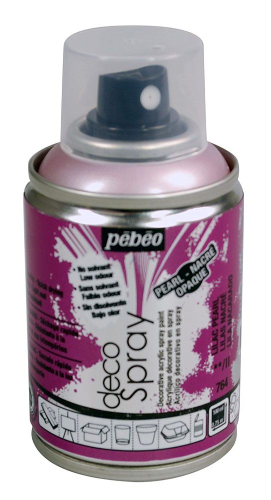 Pebeo decoSpray, (аэрозоль), 100 мл, лиловый перламутровый